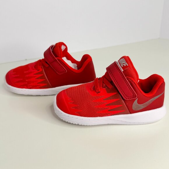 Nike STAR RUNNER (TDV) Toddler Sneaker 907255 600 University Red -‎ 7C - Picture 6 of 9